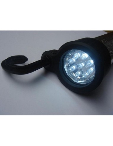 Lámpara linterna portátil 60+9 leds recargable 220 V