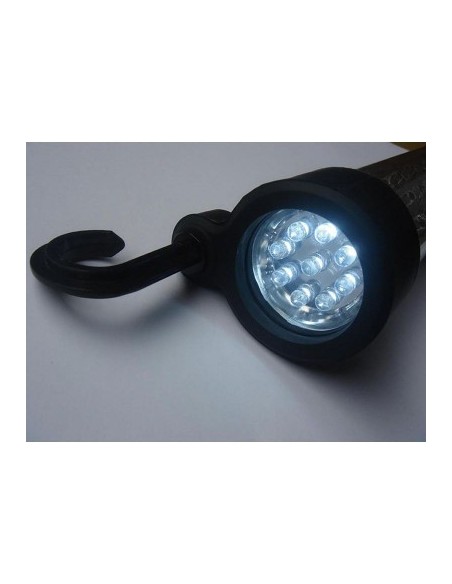 Lámpara linterna portátil 60+9 leds recargable 220 V