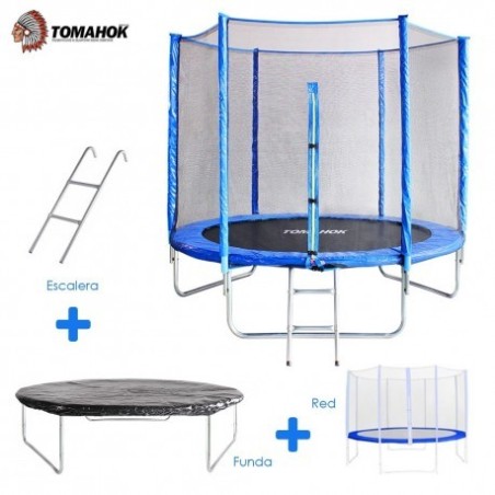 Cama Elástica TomahoK 2.45m (Patentada)