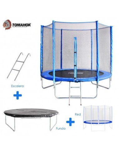 Cama Elástica TomahoK 4.0m (Lona elástica USA)