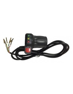 PUÑO DE GAS ELECTRÓNICO CON INDICADOR DE CARGA 48V