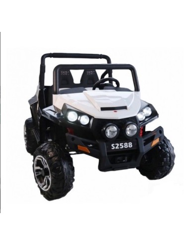 Coche eléctrico Malcor Jeep  4x4 con 4 motores!