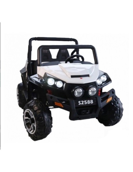 Coche eléctrico Malcor Jeep  4x4 con 4 motores!