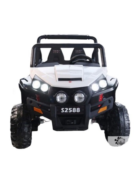 Coche eléctrico Malcor Jeep  4x4 con 4 motores!