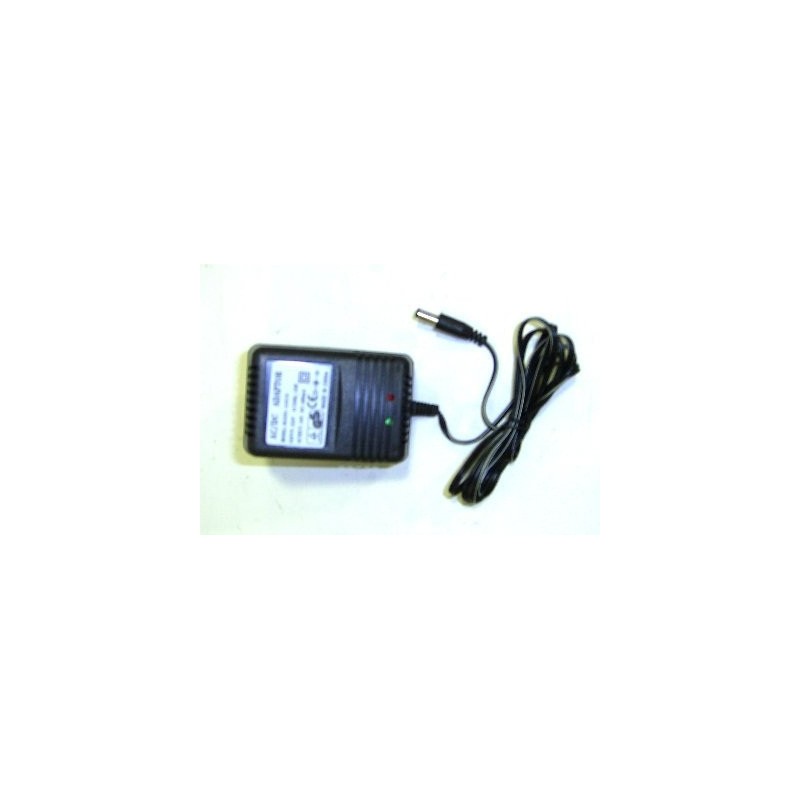CARGADOR ELECTRICO 24V 1000MAH REDONDO LED