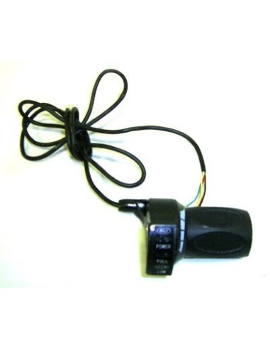 PUÑO DE GAS ELECTRÓNICO CON INDICADOR DE CARGA 36V