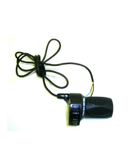 PUÑO DE GAS ELECTRÓNICO CON INDICADOR DE CARGA 36V